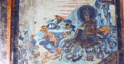 Dunhuang Private Day Tour to Yulin Caves, Suoyang City Ruin, Sun of Earth Statue